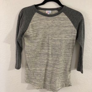 Grey heathered LuLaRoe Randy